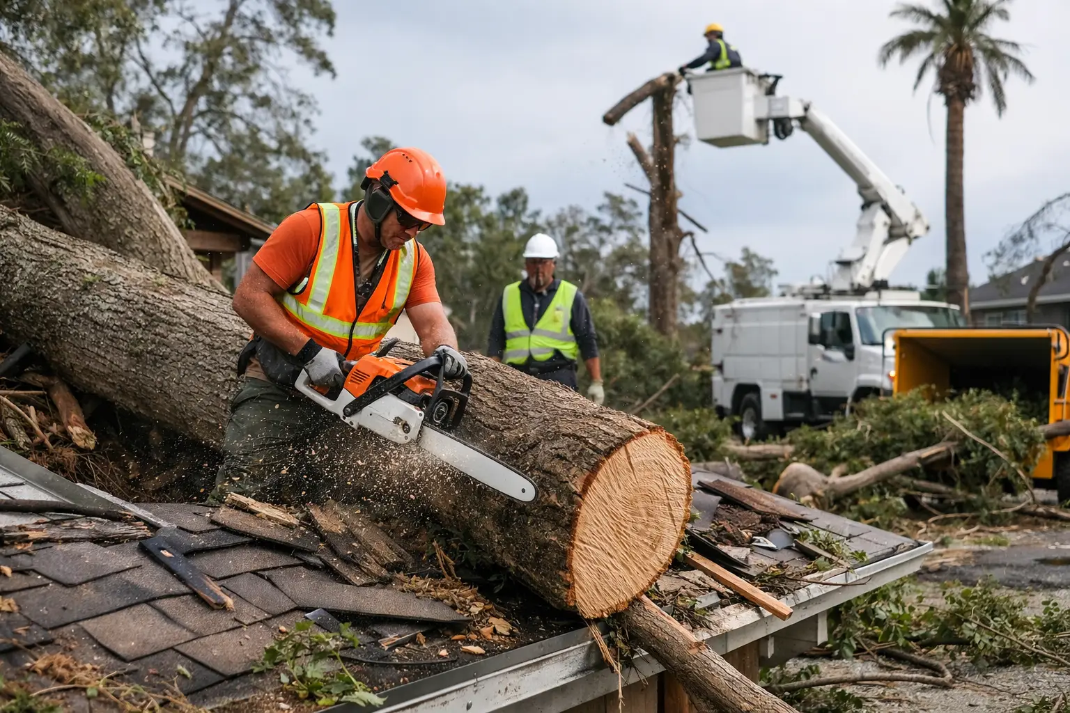 Emergency Tree Removal After a Hurricane