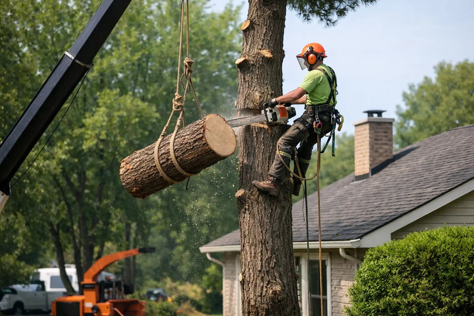 Safe Tree Dismantling Techniques That Protect Homes